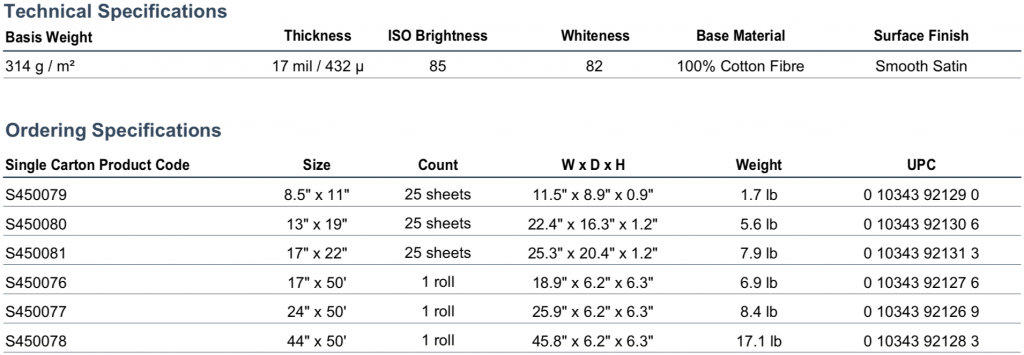 EPSON Legacy Platine Specs