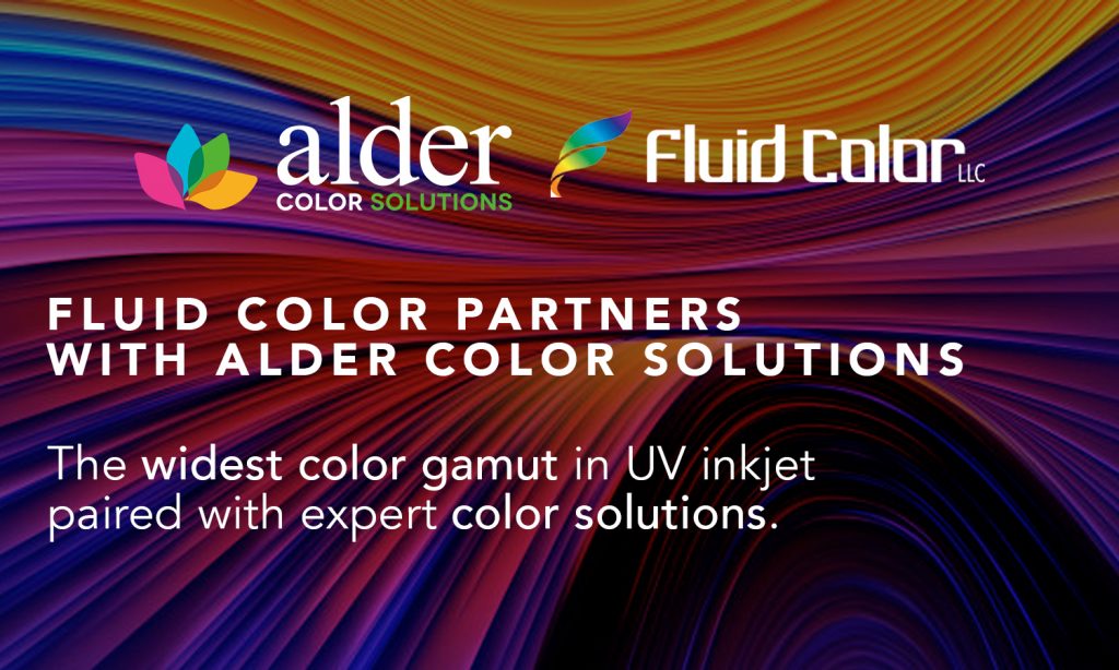 Alder Color Solutions announces new strategic partnership with Fluid Color