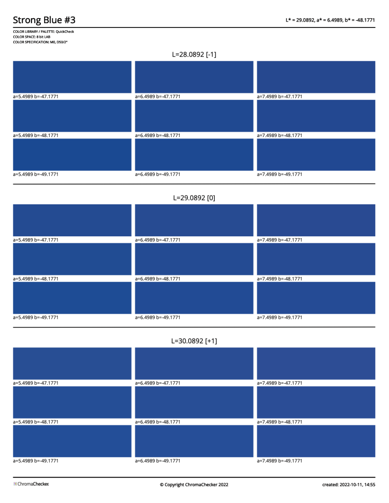 ChromaChecker Capture Grid PDF